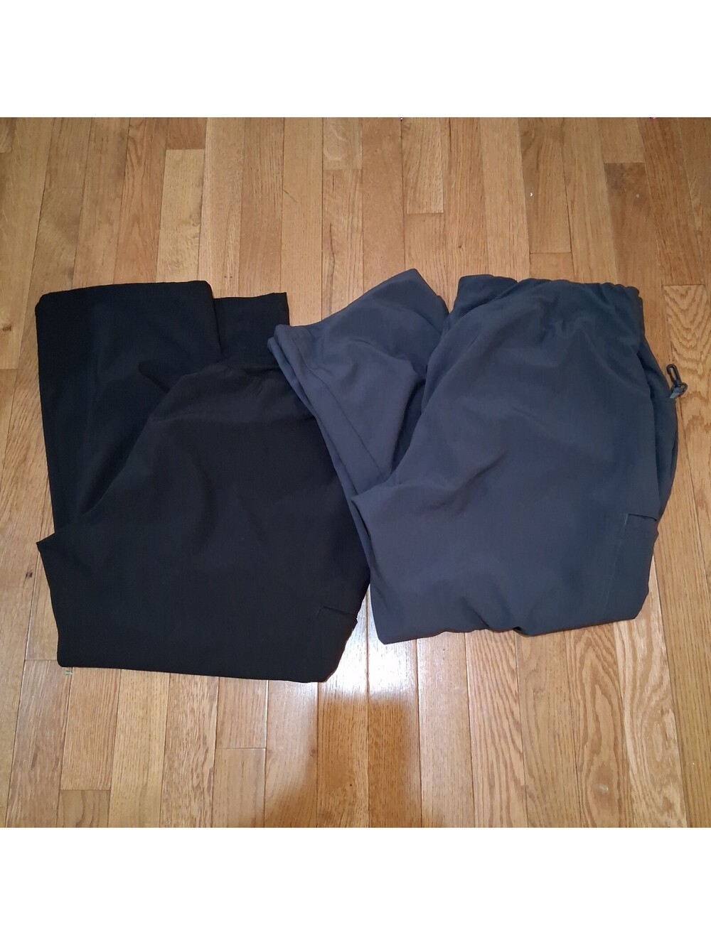 Lot of 2 Cherokee iFlex Petite Scrub Pants Women's 2XL Black CK002P Black Blue